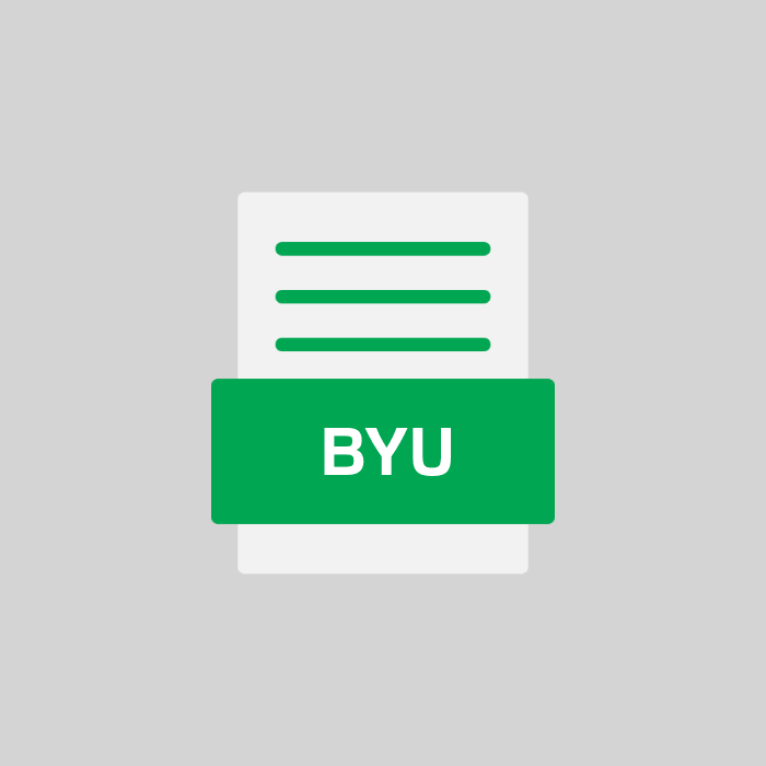 BYU Endung