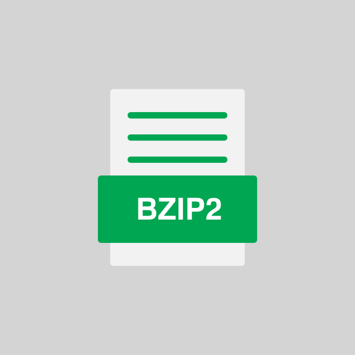 BZIP2 Endung