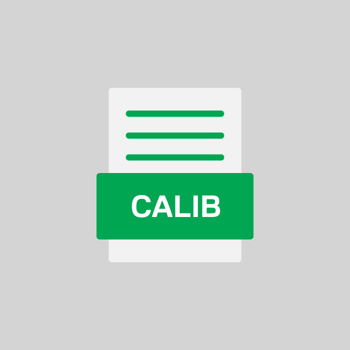 CALIB Endung