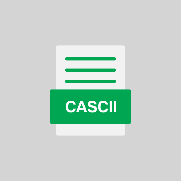 CASCII Endung