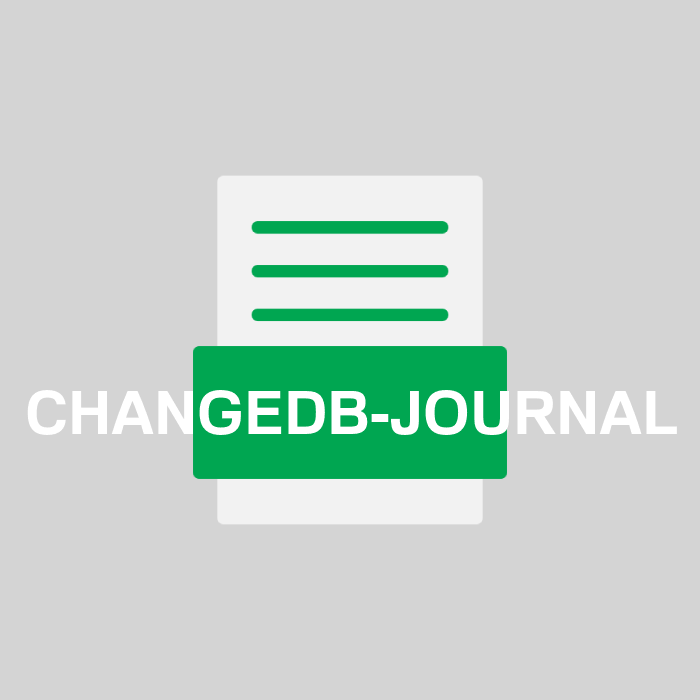 CHANGEDB-JOURNAL Endung