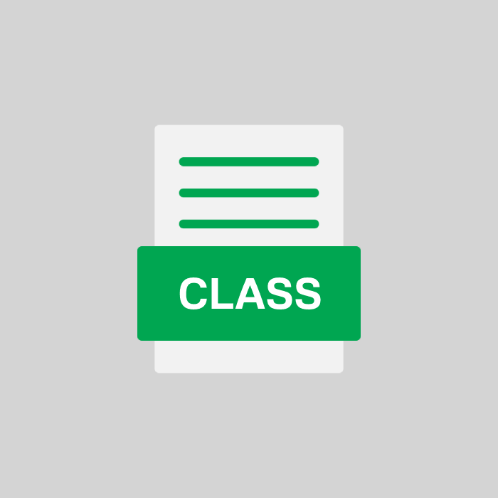 CLASS Datei