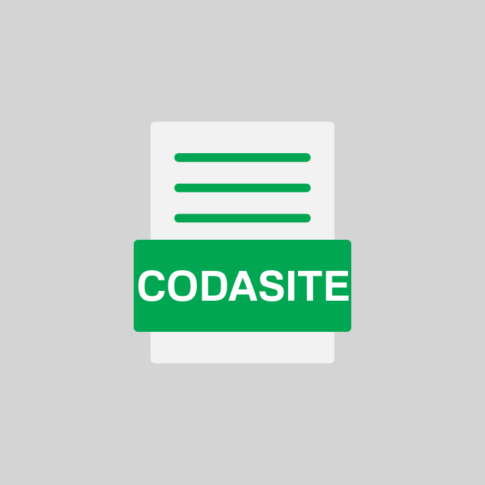 CODASITE Endung