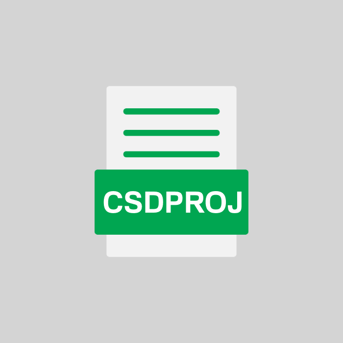 CSDPROJ Endung