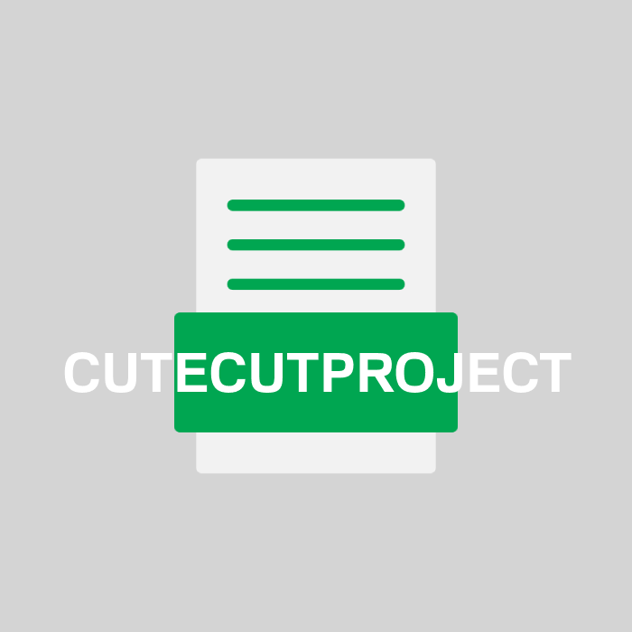 CUTECUTPROJECT Endung