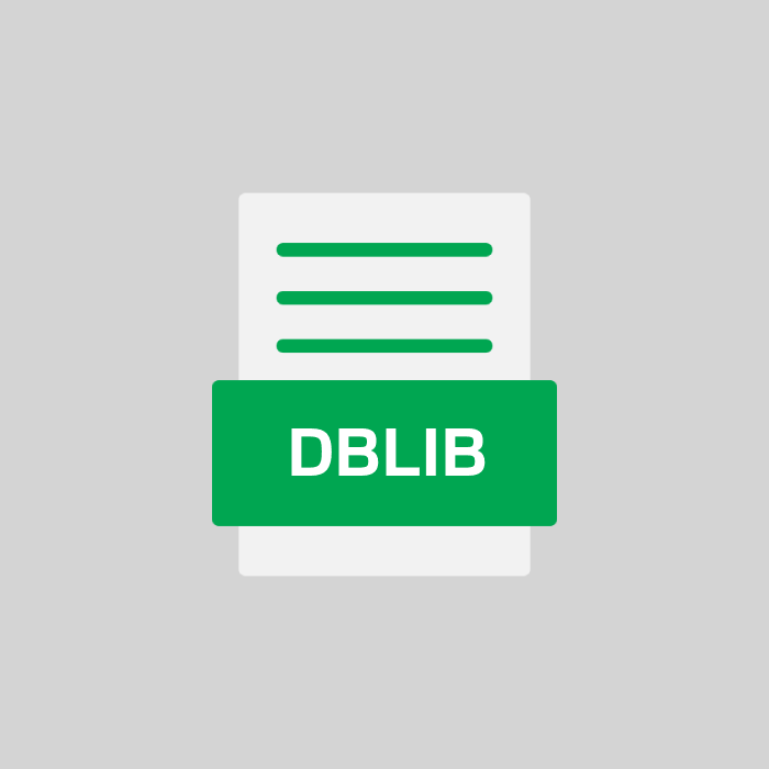 DBLIB Datei