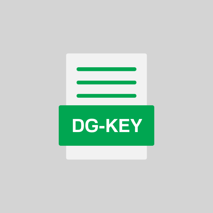 DG-KEY Endung