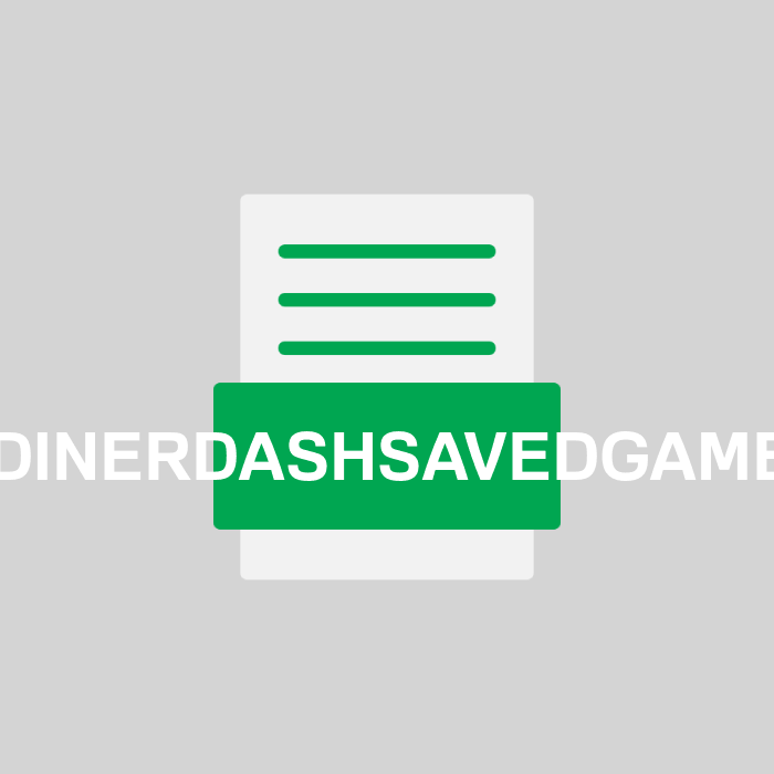 DINERDASHSAVEDGAME Endung