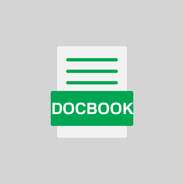 DOCBOOK Endung