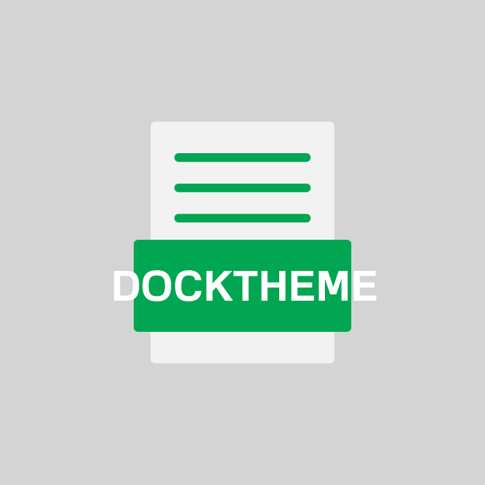 DOCKTHEME Endung