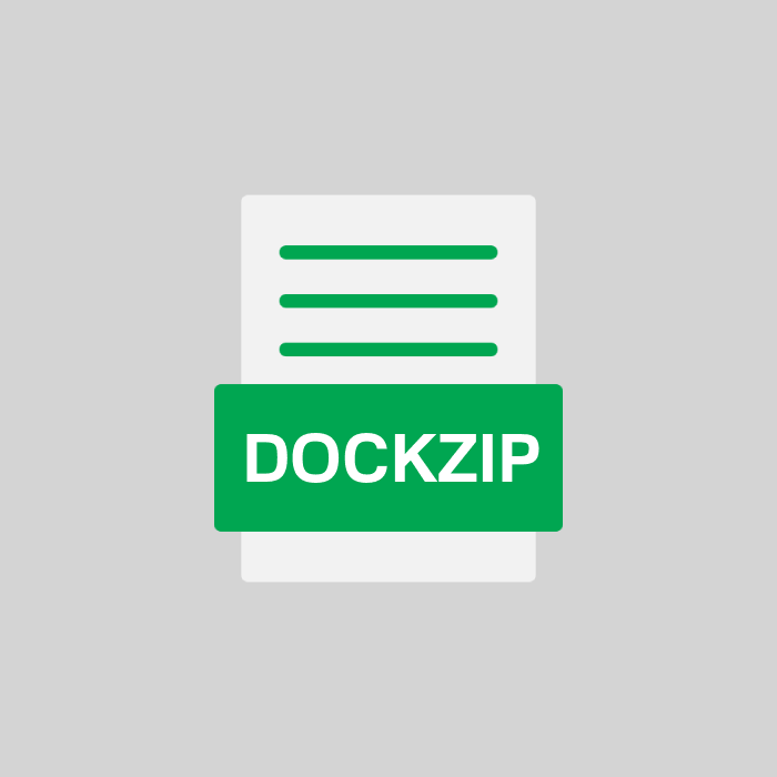 DOCKZIP Endung