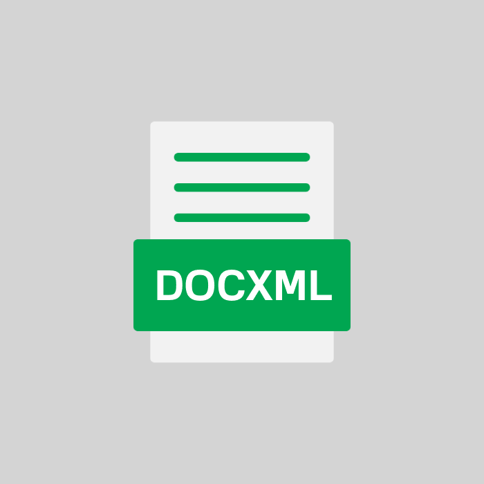 DOCXML Endung