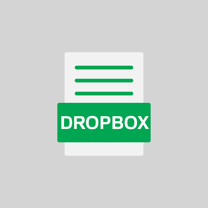 DROPBOX Endung