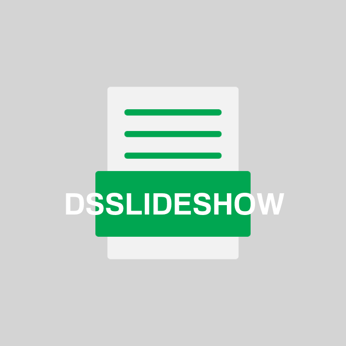 DSSLIDESHOW Endung