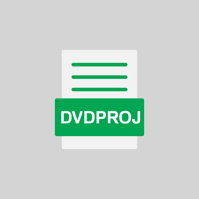 DVDPROJ Endung