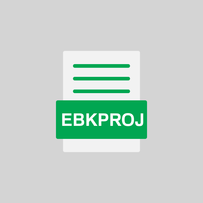 EBKPROJ Endung