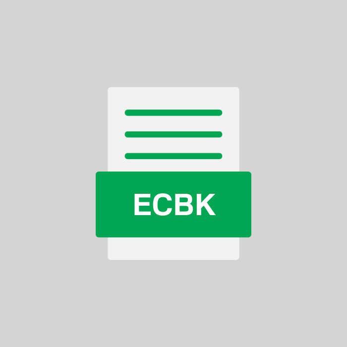 ECBK Endung