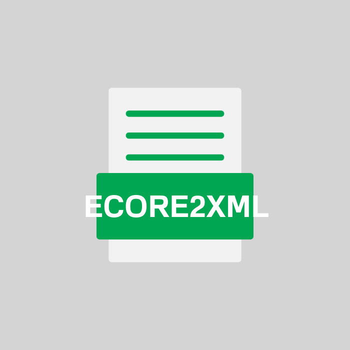 ECORE2XML Endung