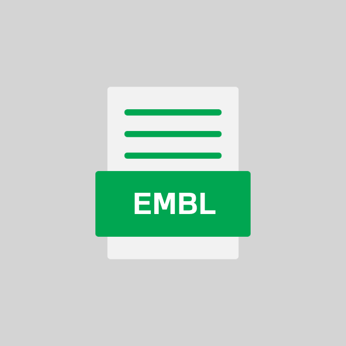 EMBL Endung