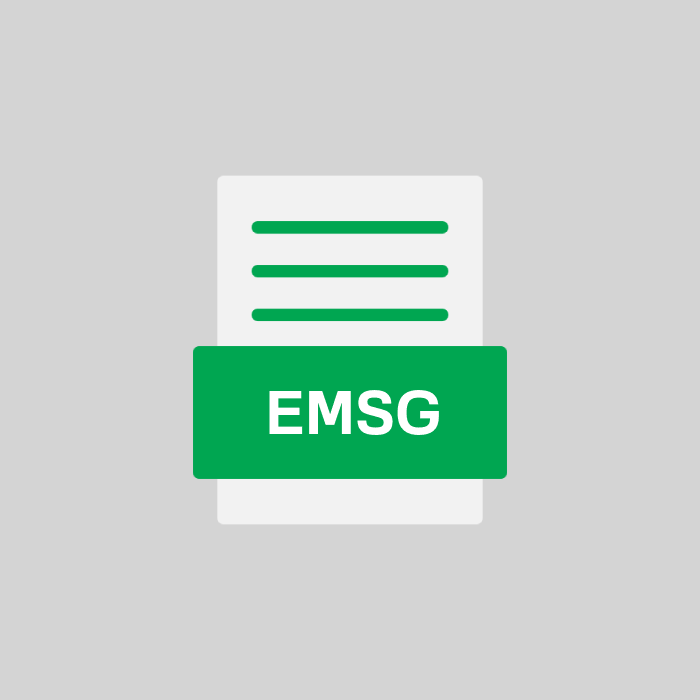 EMSG Endung