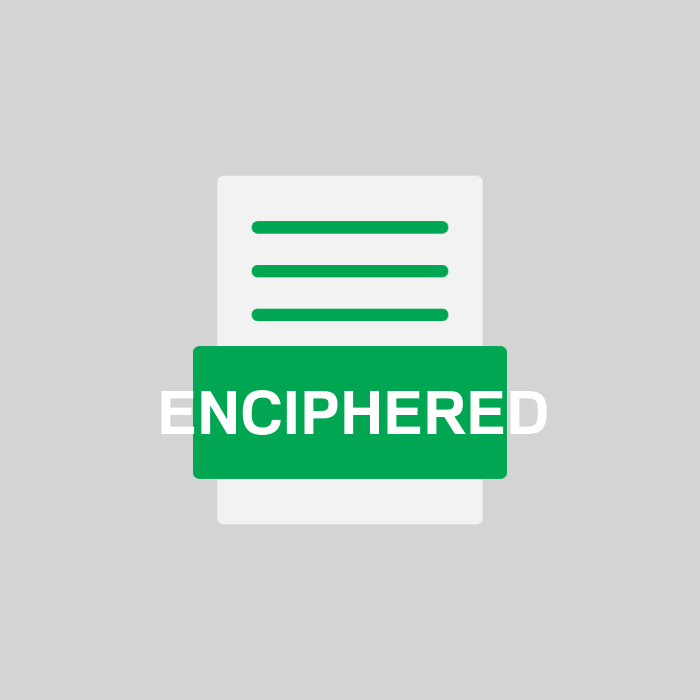 ENCIPHERED Endung