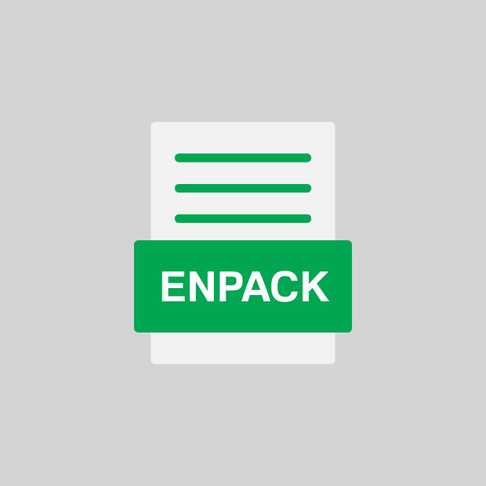 ENPACK Endung