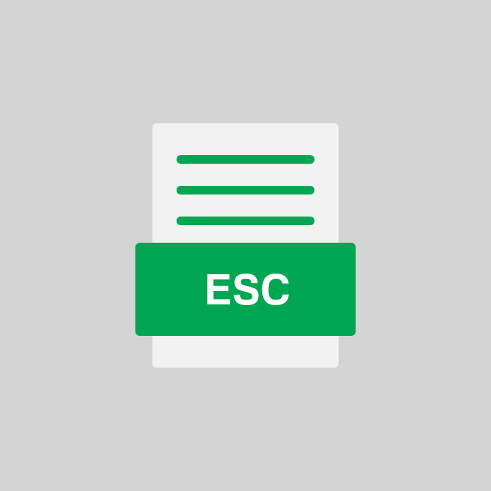 ESC Endung