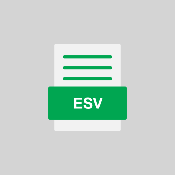 ESV Endung