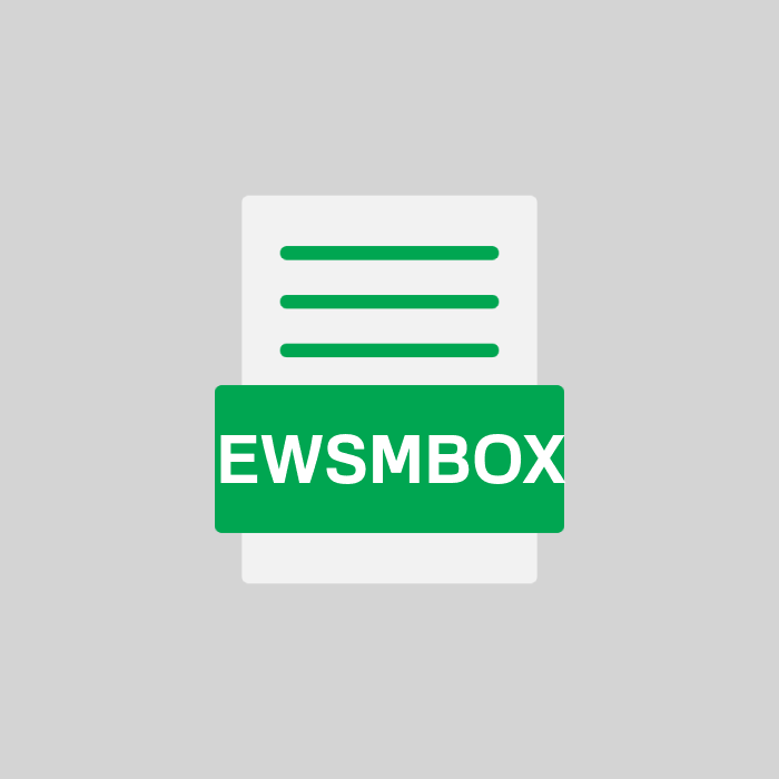 EWSMBOX Endung