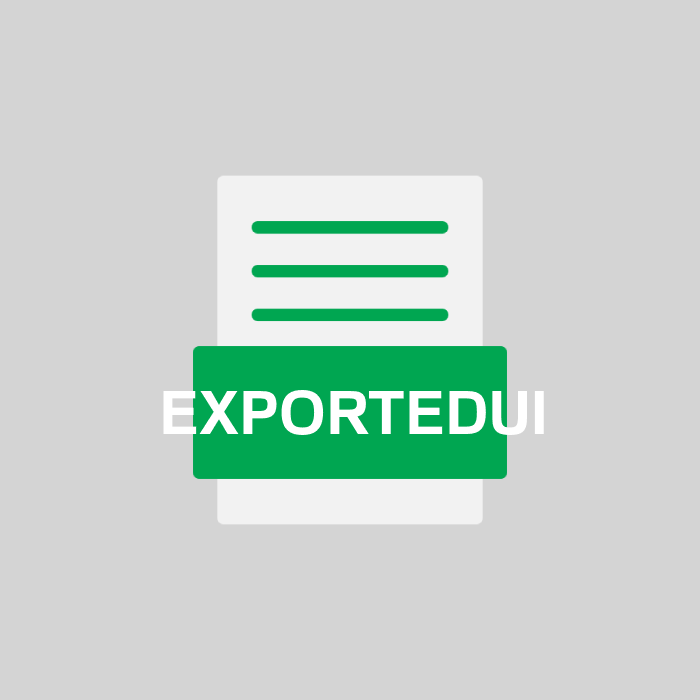 EXPORTEDUI Endung