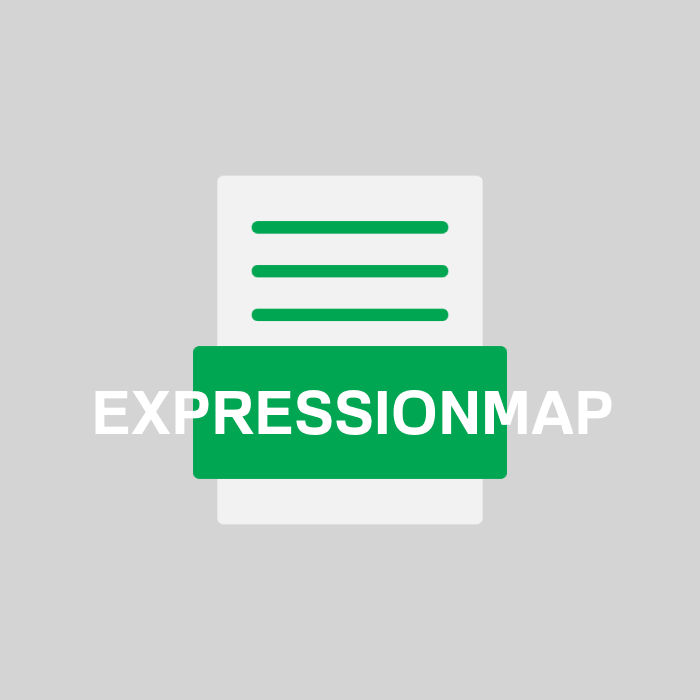 EXPRESSIONMAP Endung