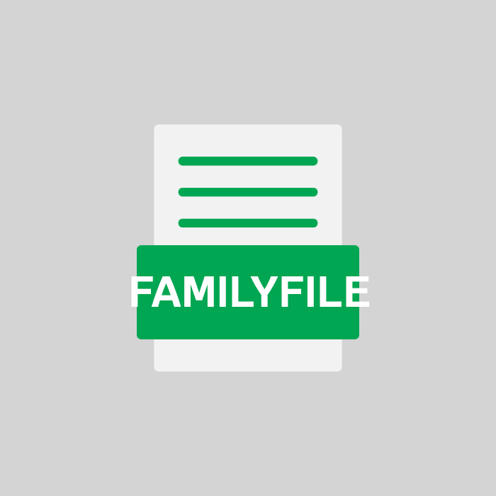 FAMILYFILE Endung