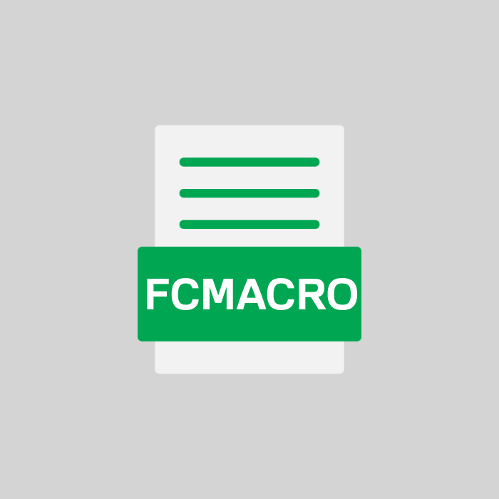 FCMACRO Endung