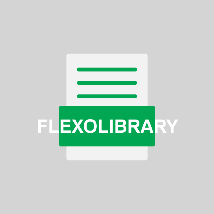 FLEXOLIBRARY Endung