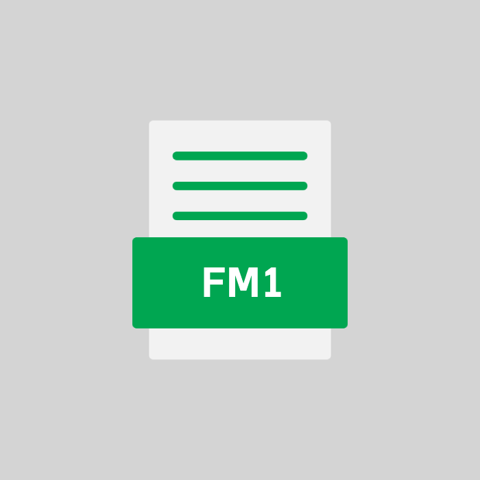 FM1 Datei