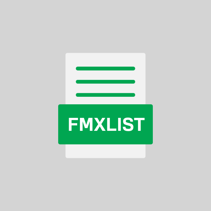 FMXLIST Endung