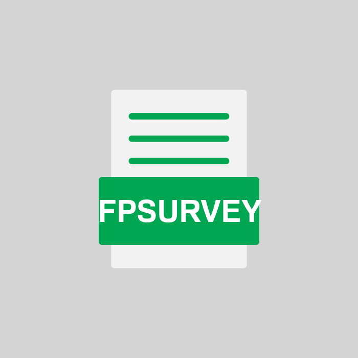 FPSURVEY Endung