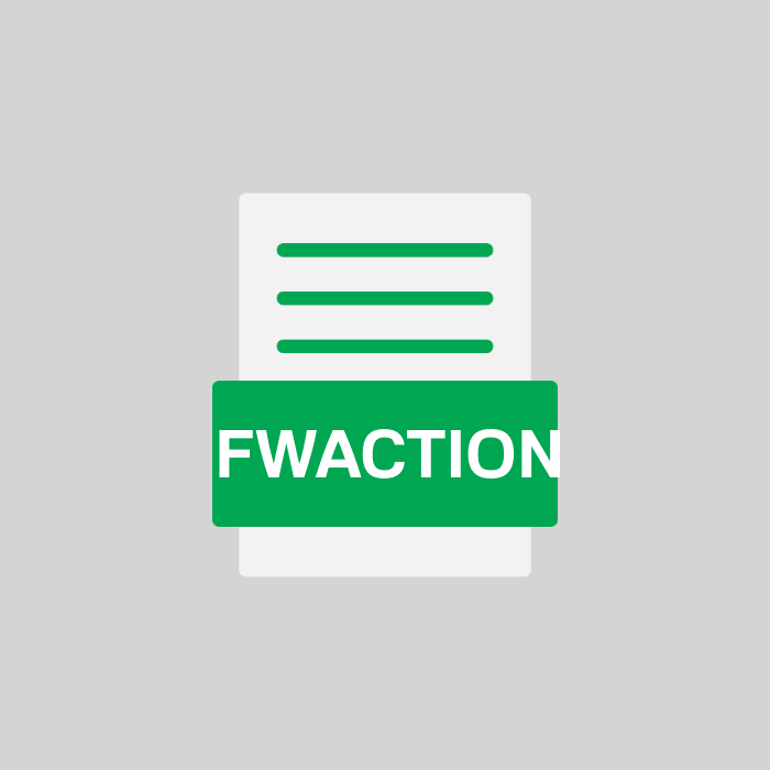 FWACTION Endung