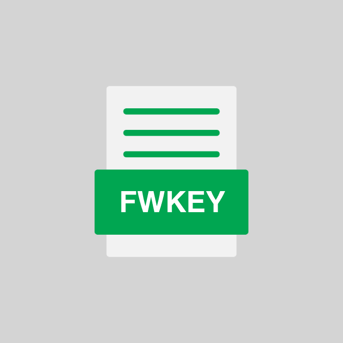 FWKEY Endung