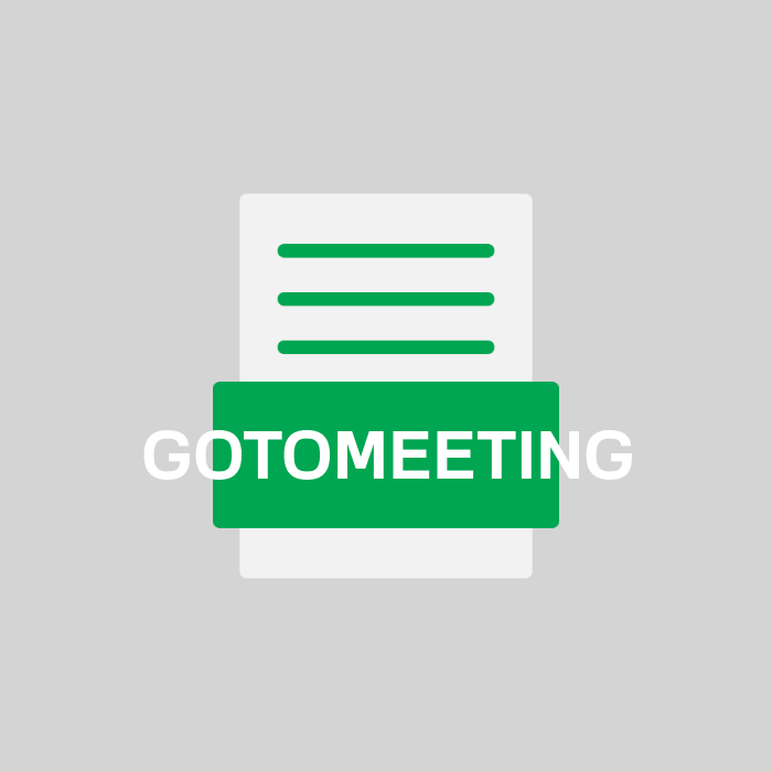 GOTOMEETING Endung