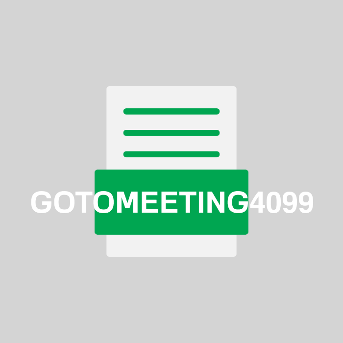 GOTOMEETING4099 Endung