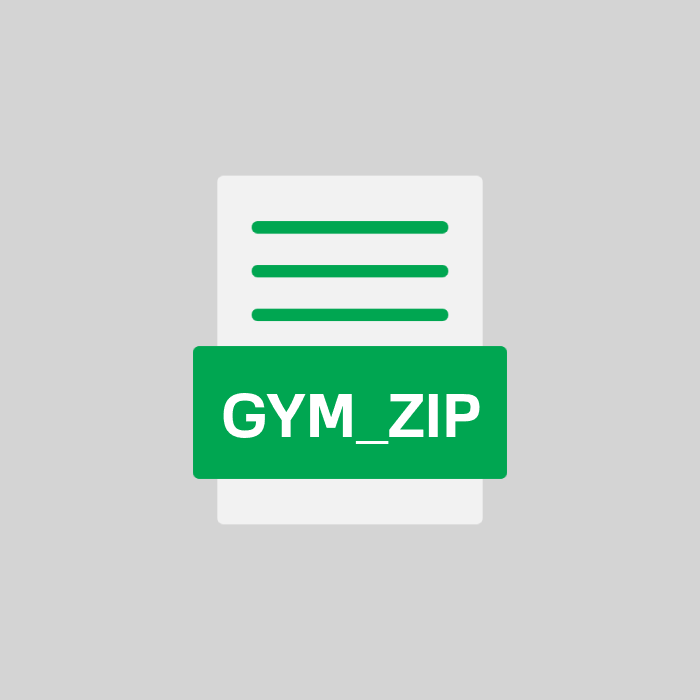 GYM_ZIP Endung