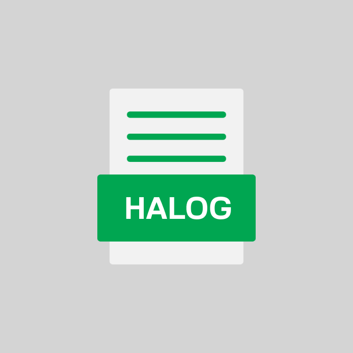 HALOG Endung