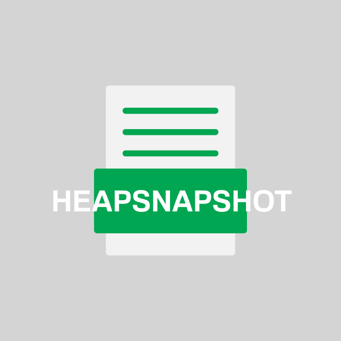 HEAPSNAPSHOT Endung