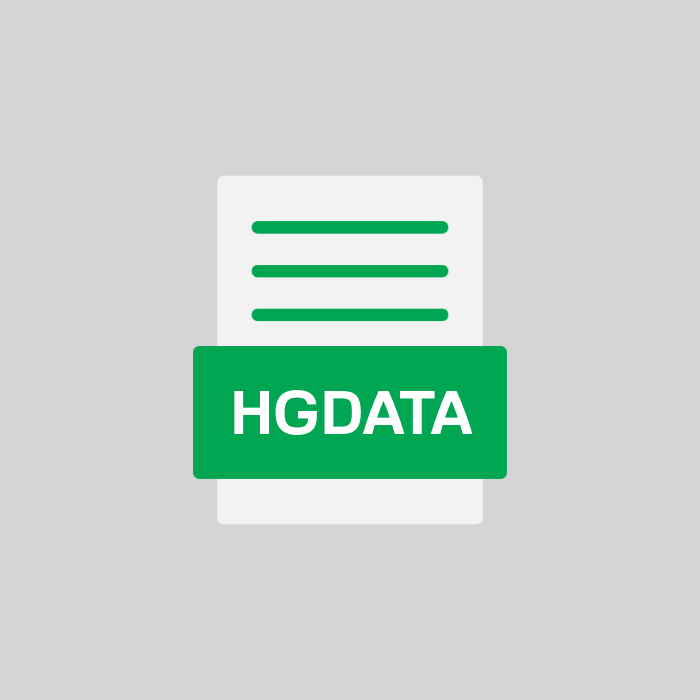 HGDATA Endung