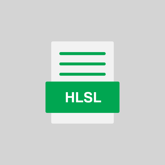 HLSL Endung