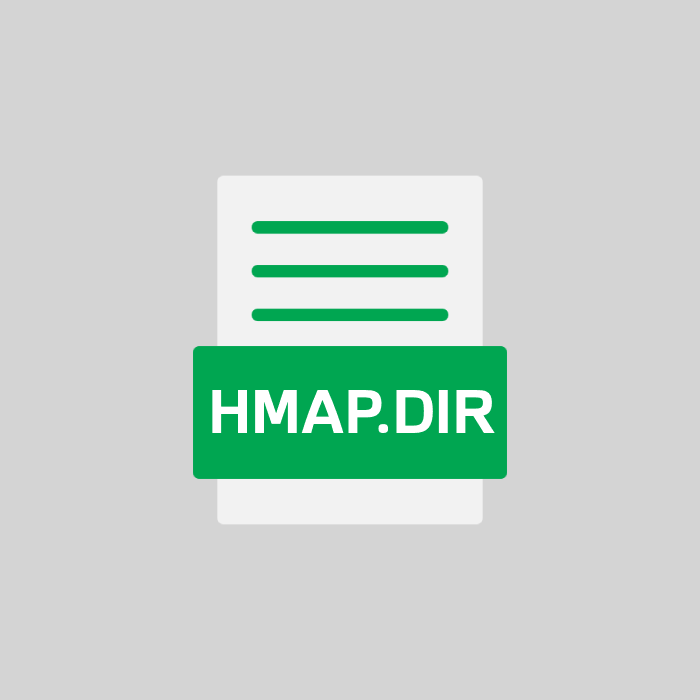 HMAP.DIR Endung