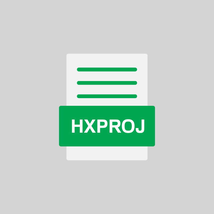 HXPROJ Endung