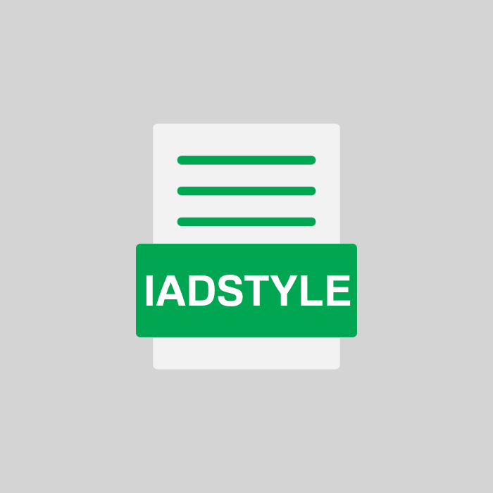 IADSTYLE Endung