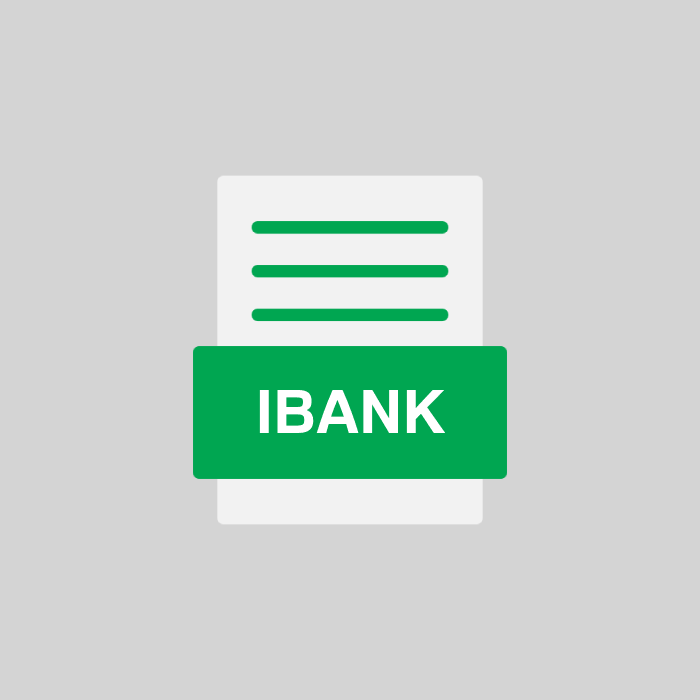 IBANK Datei